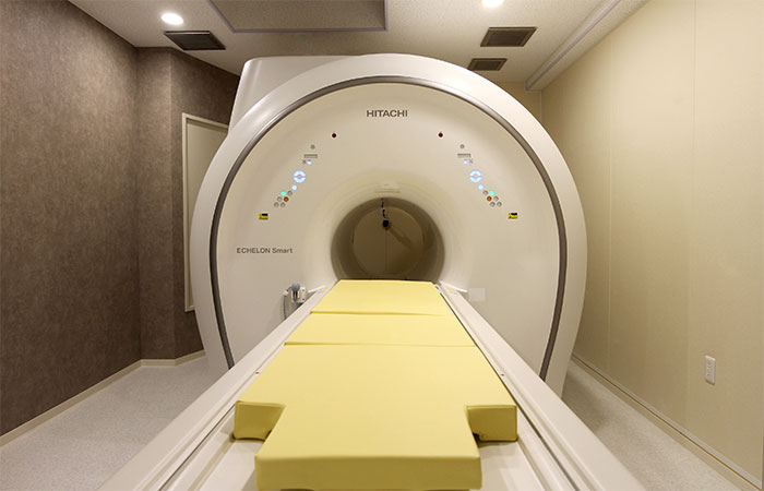 脳動脈瘤をの有無や脳梗塞の原因となりうる血管の狭窄を診断するMRI